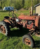 1940's International Farm All Super A Tractor