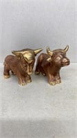 Bull and Cow figurines