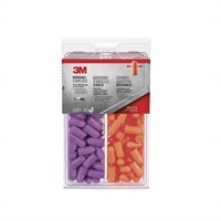 3M Non-corded Disposable Earplugs, Purple and