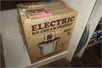 ELECTRIC ICE CREAM FREEZER