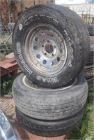 (3) Wheels & Tires