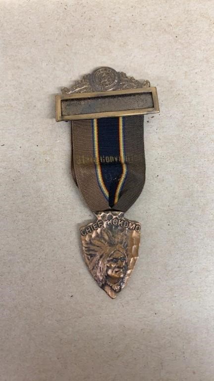 American Legion Chief Kokomo medal