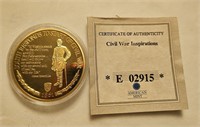 Civil War Inspirations Commemorative Coin