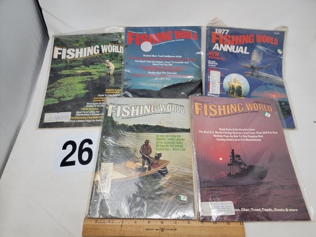 Vintage Fishing Magazines