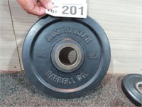 2 Australian Barbell Co Rubberised 5Kg Plates