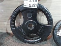 2 Rubberised Weight Plate 20Kg
