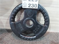 2 Rubberised Weight Plate 10Kg