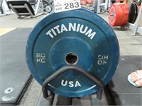 2 Titanium 20Kg Plates
