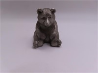 2" Pewter BEAR Figure Signed/#d (1987)