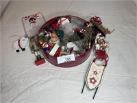 Collection of christmas items
