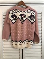 VINTAGE RUSS STUDIO KNITTED SWEATER SMALL