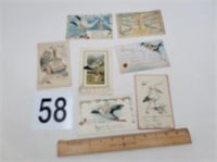 Old Stork Delivery postcards