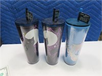 (3) New STARBUCKS ColorChange 24oz Cups $50+