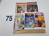 Choose your own adventure books.