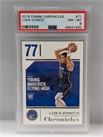 2018 Chronicles Luka Doncic Rookie PSA 8 NM-MT