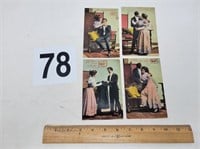 Old lovers postcards