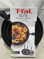 T-fal 3 Piece Skillets *Pre-owned