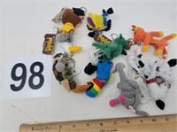 Meanies Series 1 - lot of 9 different w/ tags.