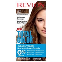 Revlon Vegan Permanent Hair Dye 53 Med Golden Brn