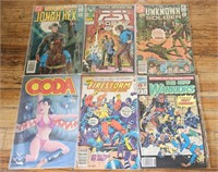 Lot of 6 Comic Books Firestorm Coda Warriors