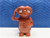 80s Ceramic 10" E.T. handmade Figure