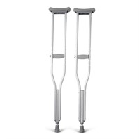 Medline Standard Aluminum Crutches, Medium