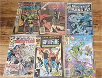 Lot of 6 Comic Books Thunder Cats Spitfire Yang