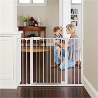 Extra Wide Auto-Close Baby Gate 52" Wide