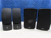 (4) Bose&D.E. Bench Speakers