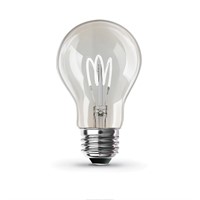 40Watt H Shape Filament Edison Bulb, Daylight, 4PK