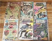 Lot of 6 Comic Books Green Lantern Conan the King