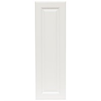 12X36in Wall Cabinet Deco End Panel, Satin White