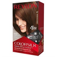 Colorsilk Permanent Hair Dye 47 Med Rich Brown
