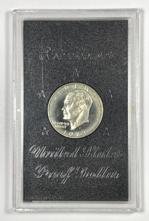 1973-S Eisenhower Silver Proof $1 Key Date