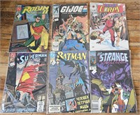Lot of 6 Comic Books Dr Strange Batman Superman