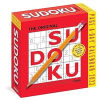 Original Sudoku Page-A-Day Calendar 2023: 365