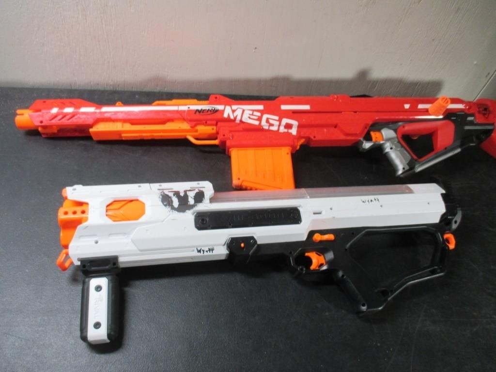 Two Large Nerf Guns