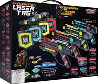 Rechargeable Laser Tag Set, 4-Pack