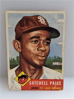 1953 Topps #220 Satchell Paige HOF crease/wrinkle