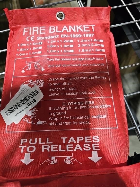 YTFGGY Fire Blanket Fiberglass Emergency Survival