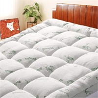 Bamboo Mattress Topper Double/Full Size, Cooling