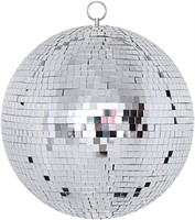Mirror Disco Ball - Fun Silver Hanging Party
