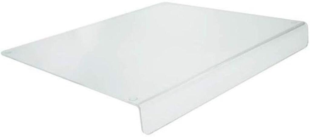 Acrylic Cutting Board for Kitchen with Lip, Non