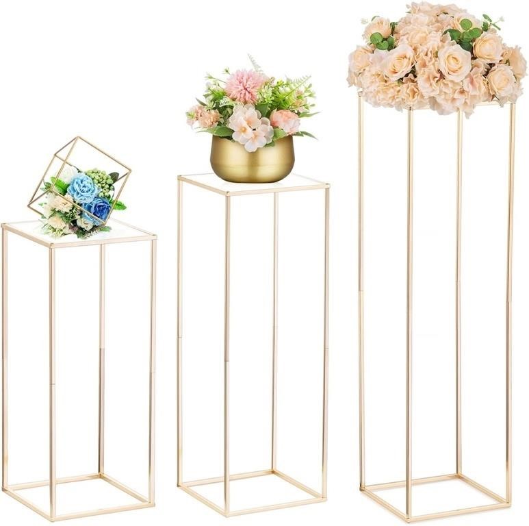 Nuptio Gold Vases for Centerpieces Wedding with