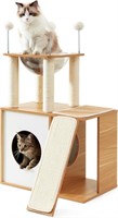 Made4Pets Cat Tree for Indoor Cats, Modern Cat