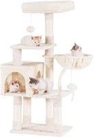 Heybly Cat Tree with Toy, Cat Tower condo for