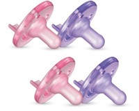 Philips Avent Soothie Pacifier 0-3m, Pink/Purple,