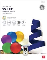 GE Color Effects LED G-50 Lights, 25ct $38