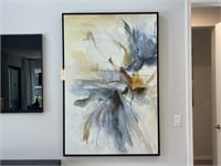 2PC LARGE FRAMED CANVASES