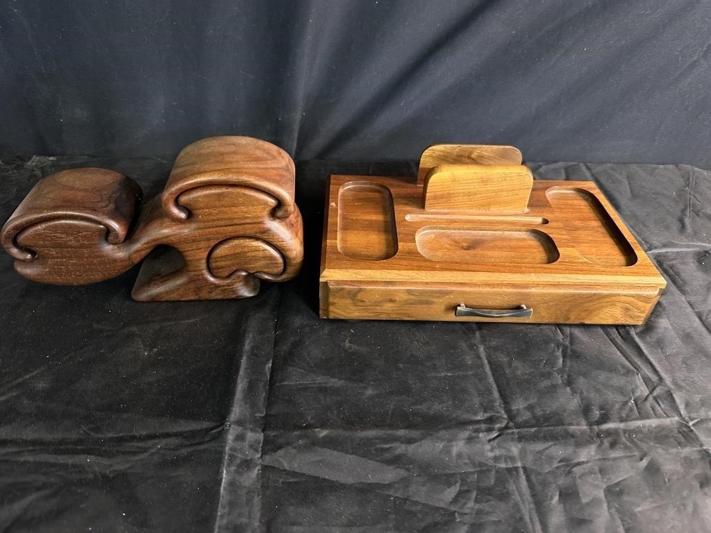 3 Drawer Trinket box and Valet Jewelry Box